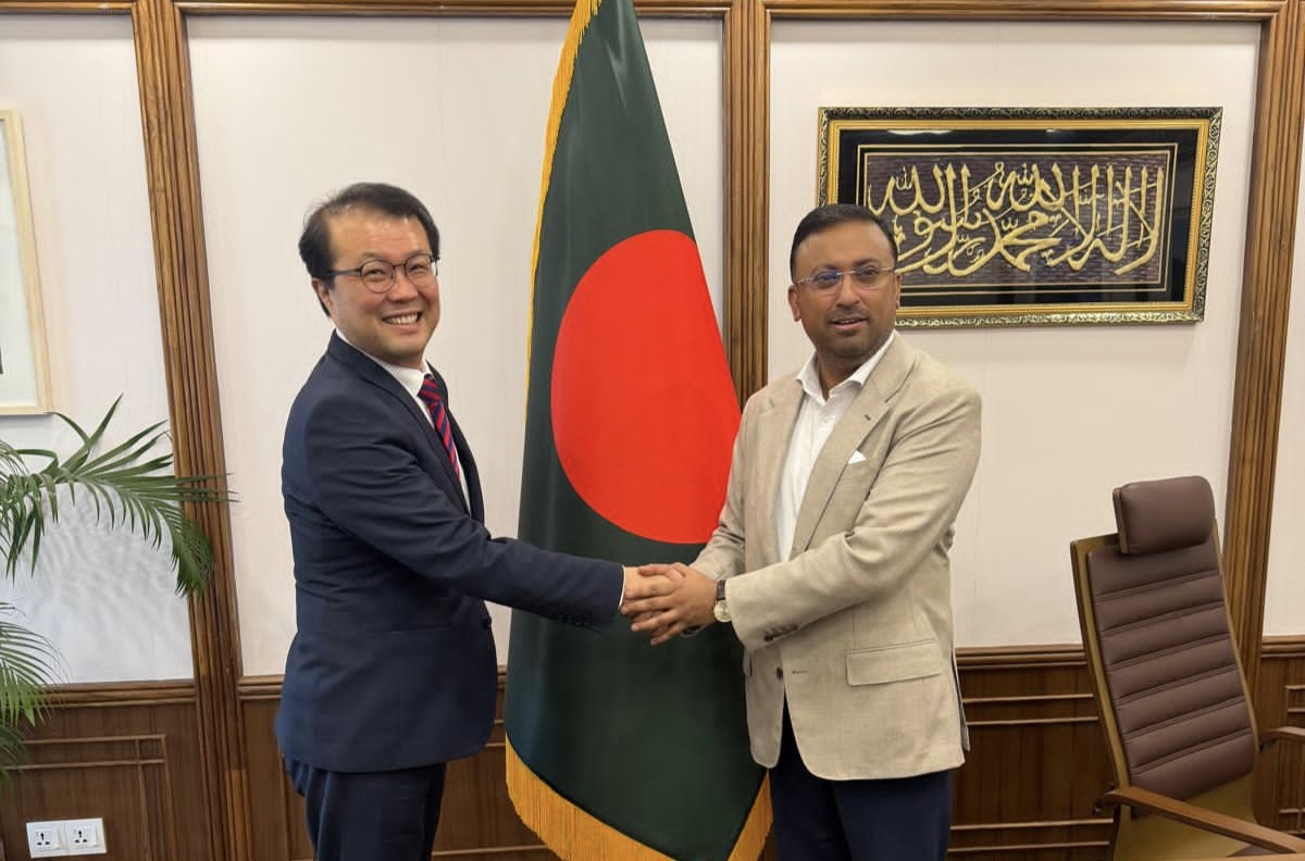 প্রধানমন্ত্রীর পররাষ্ট্র বিষয়কউপদেষ্টার সঙ্গে দক্ষিণ কোরিয়ার রাষ্ট্রদূতের সৌজন্য সাক্ষাৎ