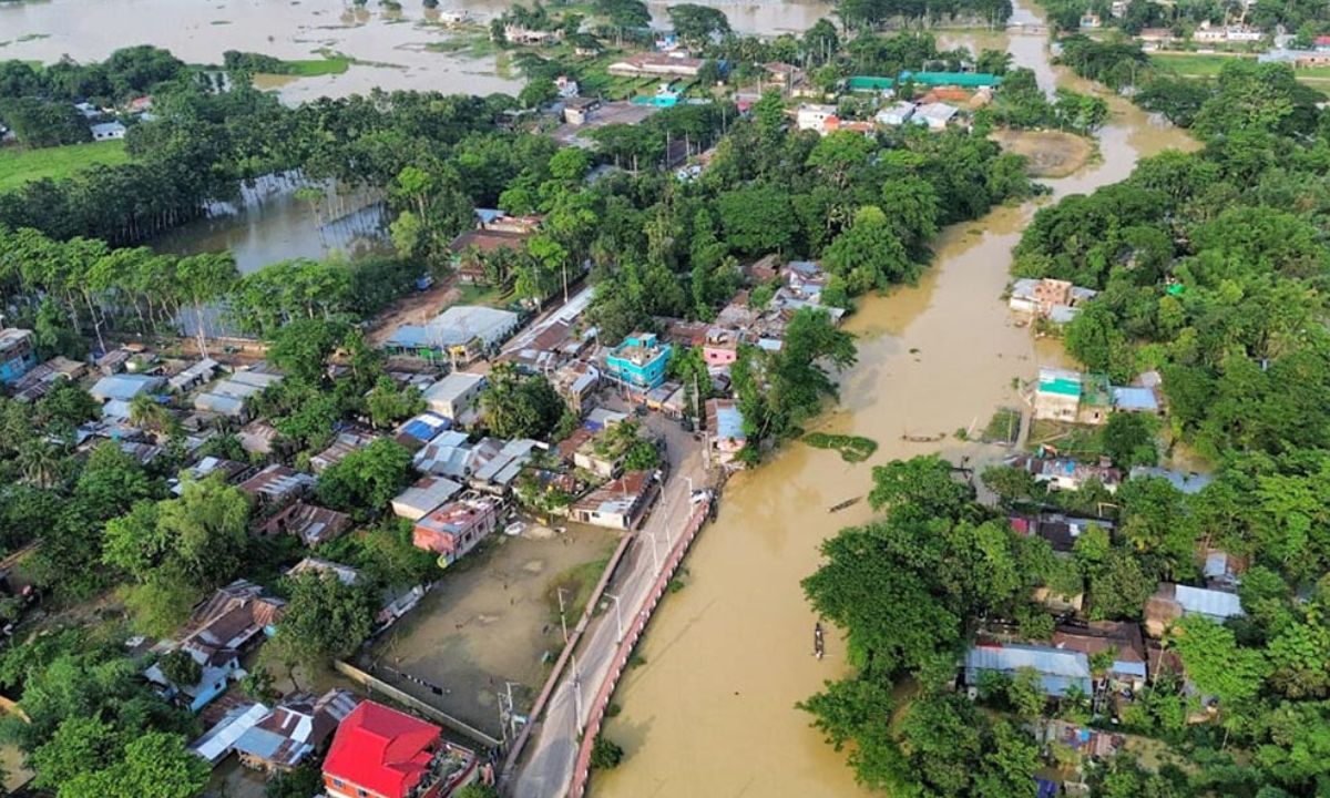 পাঁচ জেলায় বন্যার শঙ্কা পাঁচ জেলায় বন্যার শঙ্কা