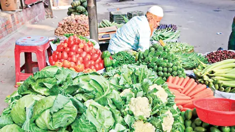আগাম শীতের সবজিতেও দামের উত্তাপ